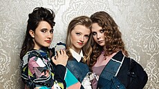 Josefína, Sára a Dorota se fotí k tomuto rozhovoru