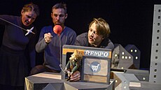 Inscenace re�isérky Michaely Homolové s názvem �ervený balónek