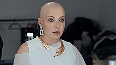 Zpěvačka Anna Julie Slováčková při natáčení klipu Léto