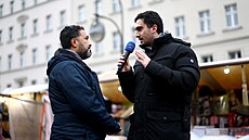 Syrský uprchlík Anas Mudamání, jeho proslavila selfie s bývalou nmeckou...