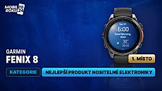 Nejlep�í produkt nositelné elektroniky roku 2024, absolutní po�adí 1. místo:...