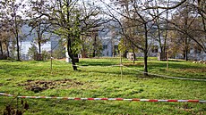 Park U Lva leící vedle Brnnské pehrady ml projít obnovou, místo toho zstal...