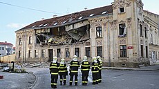 Ve Znojm vybuchl bytový dm. (15. prosince 2024)