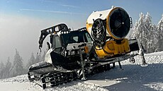 Sn�ná d�la za�ala na Dolní Morav� vyráb�t technický sníh. (13. listopadu 2024) 