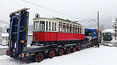 Dopravní podnik v Liberci zakoupil historickou provozuschopnou tramvaj typu K...