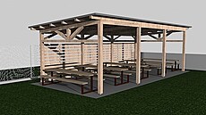 Podoba nového písteku pro setkávání.