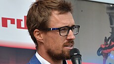 Bývalý �editel druhé nejv�t�í �koly na Vyso�in� Luká� Venkrbec.