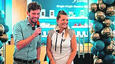 Petr Kova�ík se Silvií Steinerovou dokazují, �e i p�es ka�dodenní u�dibování...