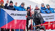 �e�tí fanou�ci  v Hochfilzenu.