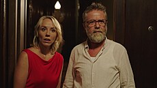 Petra H�ebí�ková a Ji�í Langmajer ve filmu V dobrém i zlém