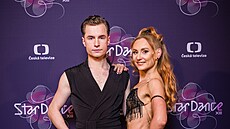 Oskar Hes a Kateina Bartunk Hrstková ve finále StarDance XIII (14. prosince...