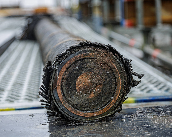 Podmoský energetický kabel Estlink 2 propojující Estonsko s Finskem (3....