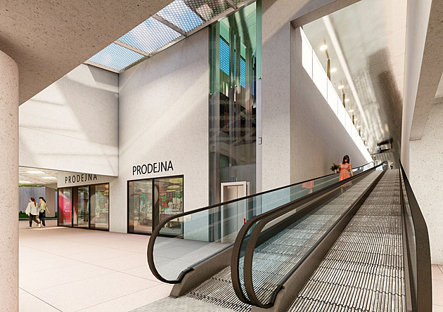 Vizualizace opraveného podchodu pod Frýdlantskými mosty v centru Ostravy....