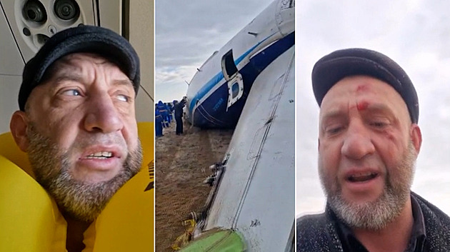 Cestující z ázerbájdžánského letadla: Po prvním třesku jsem čekal, že se stroj rozpadne