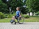 Zl�nsk� student Jan Kad�ra vymyslel invalidn� voz��ek, kter� m��e r�st s d�tmi...