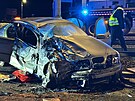 U Stranic bourala dv osobn vozidla s nkladnm, na mst je pt zrannch....