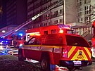 Prat hasii a zchrani zasahovali dnes po 01:00 u poru ubytovny v...