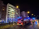 Prat hasii a zchrani zasahovali pondl po 01:00 u poru ubytovny v...