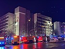 Prat hasii a zchrani zasahovali pondl po 01:00 u poru ubytovny v...