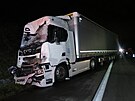 Dopravu na D5 ve smru na Rozvadov v ptek rno blokovala nehoda dodvky a...