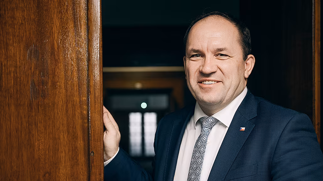 Ministr zem�d�lství Marek Výborný