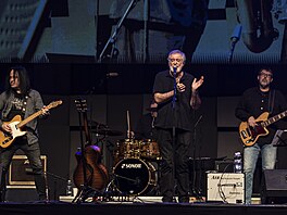 Váno�ní koncert zp�váka, bývalého politika a moderátora Michala Prokopa v Foru...