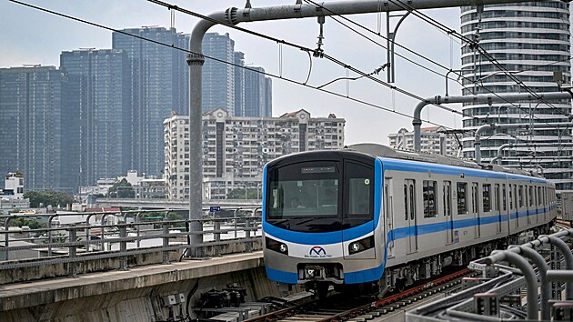 V Ho �i Minov� M�st� otev�eli prvn� linku metra. (22. prosince 2024)