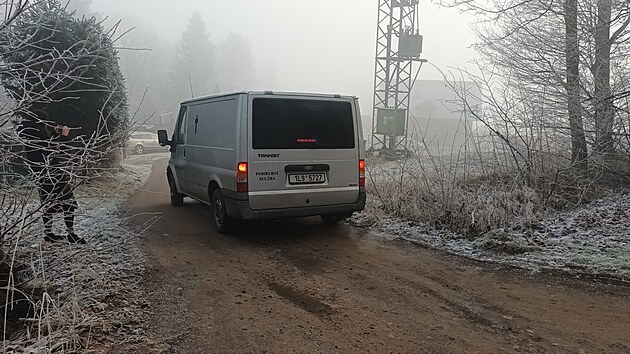 Policie vyetuje dvojnsobnou vradu na Teplicku. (27. prosince 2024)