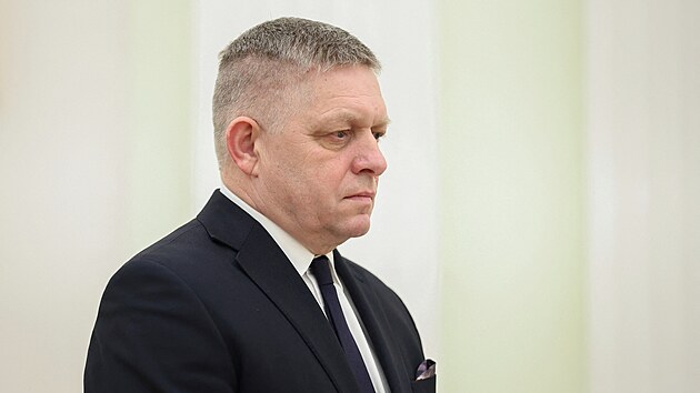 Rusk� prezident Vladimir Putin p�ijal v Moskv� slovensk�ho premi�ra Roberta Fica. (22. prosince 2024)