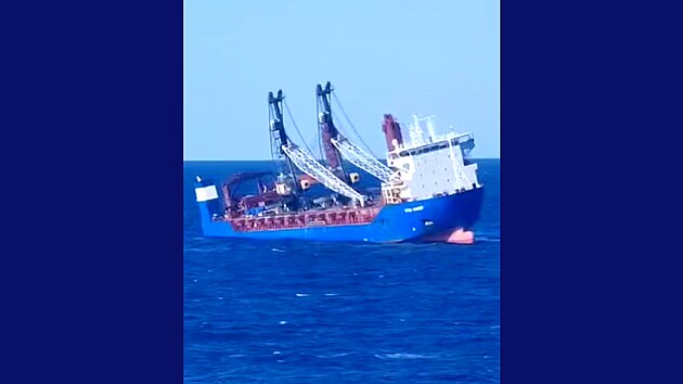 Rusk� n�kladn� lo� Ursa Major nafilmovan� p�ed potopen�m ve St�edozemn�m mo�i (23. 12. 2024)