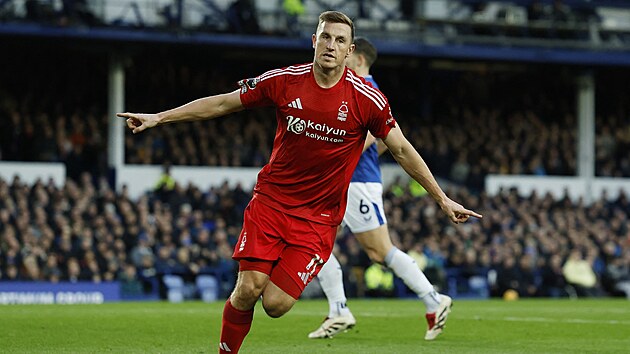 �to�n�k Nottinghamu Forrest Chris Wood slav� g�l do s�t� Evertonu.