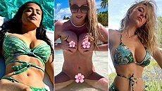 Slavné dámy se letos fanou�k�m op�t odhalily.