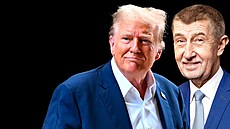 Mui roku 2025. Staronový prezident USA Donald Trump a Andrej Babi. Od prvního...