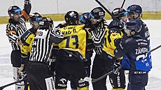 Hromadná arvátka v duelu Plzn s Litvínovem.