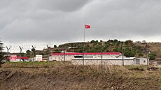 Pohled na továrnu na výrobu výbunin v tureckém Balikesiru (24. prosince 2024)