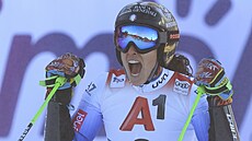 Federica Brignoneová, vítzka obího slalomu v Semmerimgu