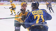 Vsetínský Jan Zahradní�ek (vlevo) a Jaromír Kverka ze Zlína