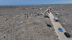 Letadlo míící z Baku do Grozného se zítilo u kazaského msta Aktau. (25....