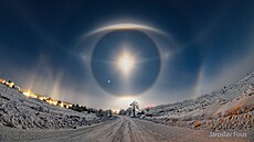 NASA ocenila snímek eského fotografa. Jaroslav Fous zachytil komplexní halové...