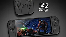 Údajná podoba konzole Nintendo Switch 2