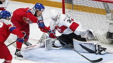 �eský kapitán Eduard �alé se sna�í p�ekonat �výcara Eliaha Neuenschwandera v...