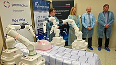 Zahájení provozu robotického chirurgického operaního systému Versius na...