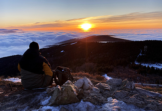 Na Kvildě bylo minus 17,5 stupně, oslavy konce roku obohatí polární záře