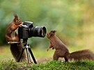 A témata s fotoaparátem lákají i dal�í fotografy, nap�íklad Mika Seutera.