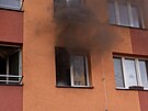 P�t jednotek hasi�� zasahovalo u po��ru panel�kov�ho bytu ve Fr�dku-M�stku. Osm...