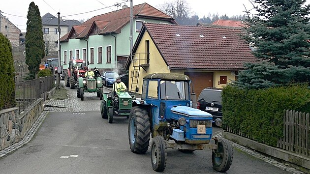 Tet ronk Silvestrovsk traktoridy se uskuten ve Sttei na pomez Bysticka a Jihomoravskho kraje.