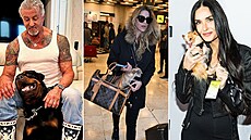 Slavní se svými miláky