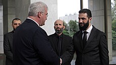 Sybiha jednal také s faktickým vládcem Sýrie arou, kterému podle agentury...