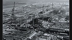 Výstavba jaderné elektrárny Dukovany