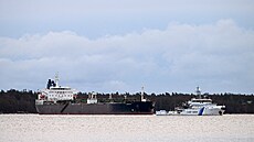 Tanker Eagle S spojovaný s Ruskem. (30. prosince 2024)